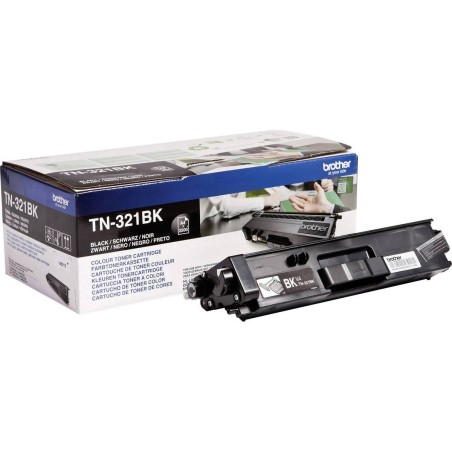 Brother TN 321BK Sort 2500 sider Toner